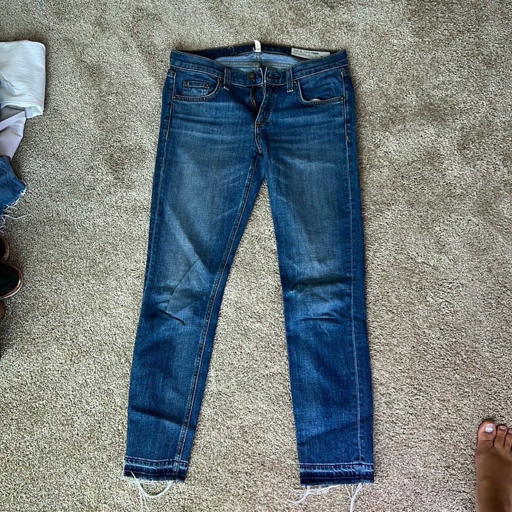 Rag & Bone Cropped Jean